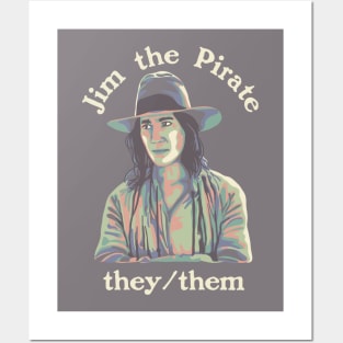 Jim The Pirate (They/Them) - Our Flag Means Death Posters and Art